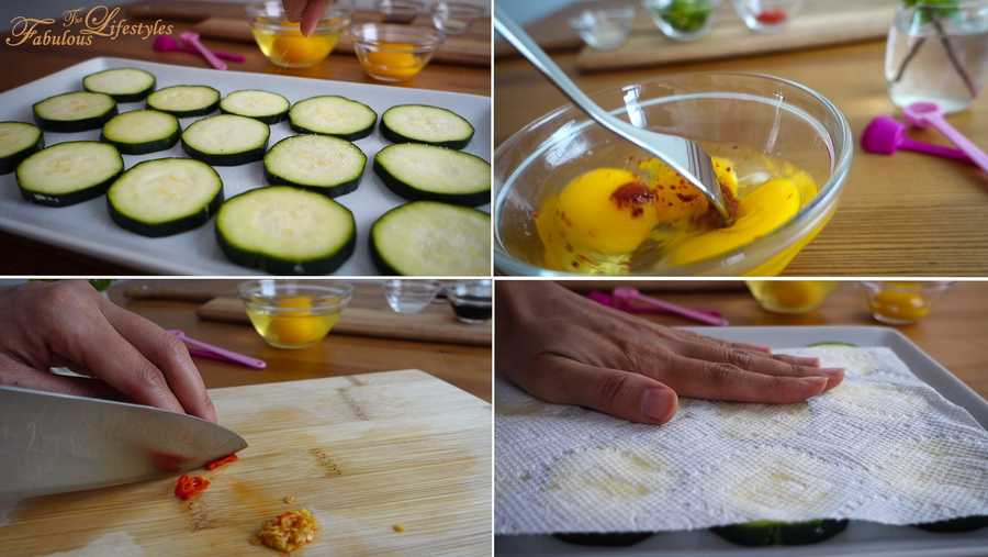 12 korean pan fried zucchini