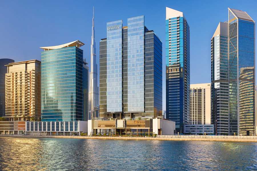 杜拜市中心瑞吉酒店外觀 Source: The St. Regis Downtown, Dubai website