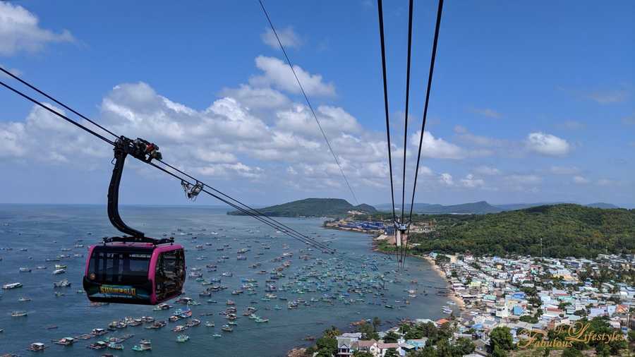 富國島世界最長跨海纜車